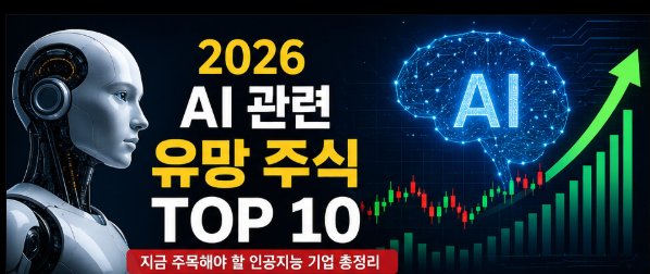 AI관련 유망주식 대표이미지